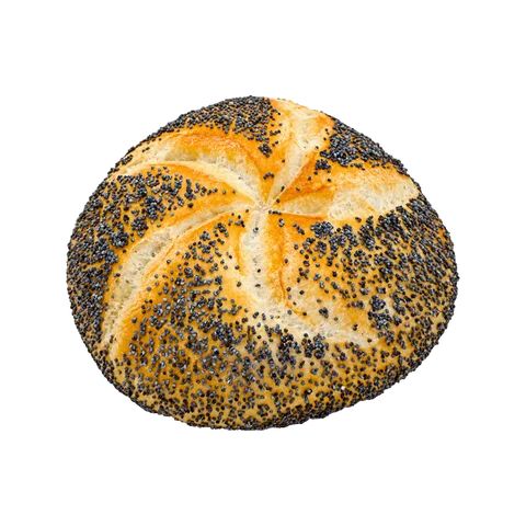 Bułka Kajzerka z makiem 60g – Piekarnia Matuszewscy