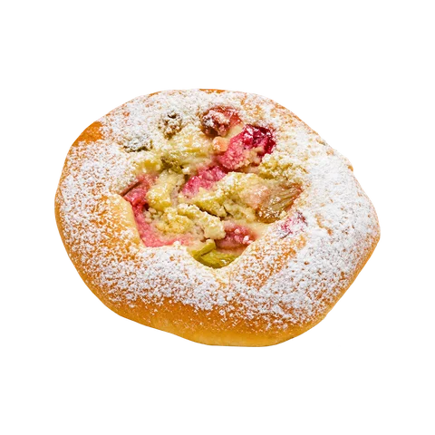 Drożdżówka z rabarem 100g – Piekarnia Matuszewscy